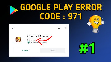 Play Store Not Downloading Apps | Fixing Google Play Store Error Code 971 | Play Store Downloading