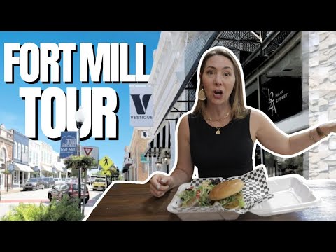 South Carolina's Secret town | Tour of Fort Mill SC | Best Hoods In Charlotte