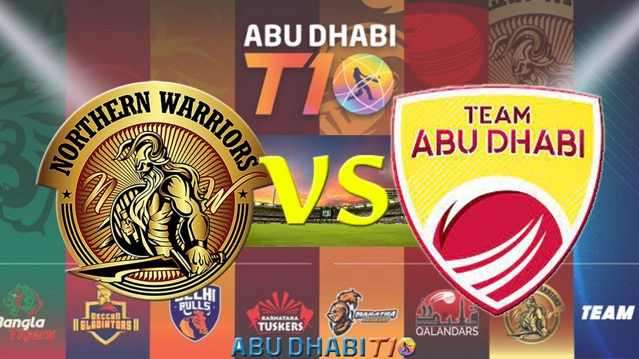 Team Abu Dhabi vs Northern Warriors, 10th Match
