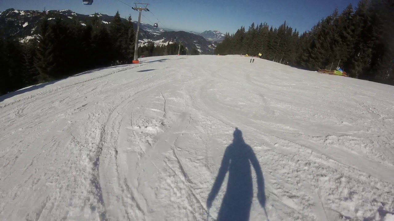 Söllereck Skipiste Abfahrt am 27.02.2019