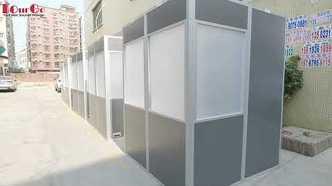 International Conference Meeting Room Simultaneous Translation interpreter booth for 2 Person