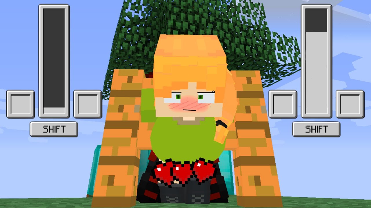 What Happens If You Give Jenny-Tyan an Diamond in SkyBlock Minecraft!? She Did it...! UNEXPECTEDLY!