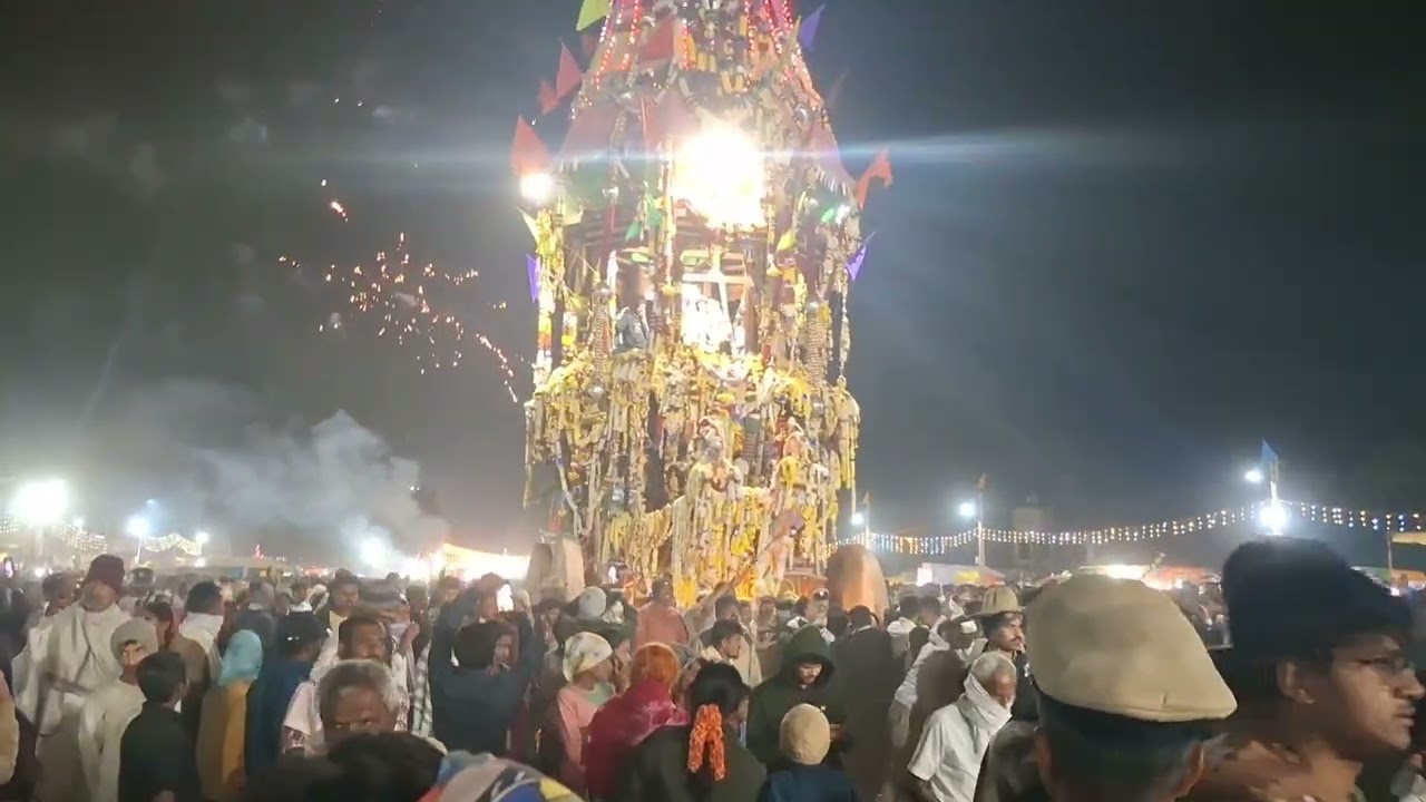 Part 2 : ಓಂಕಾರೇಶ್ವರ ಕಲ್ಲುಗಾಲಿ ಬ್ರಹ್ಮರಥೋತ್ಸವ ನಡೆಯುವುದು ರಾತ್ರಿ 1 ಗಂಟೆ ಮೇಲೆ  || PN hally 