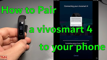 Garmin vivosmart 4: How to pair with iPhone or iPad