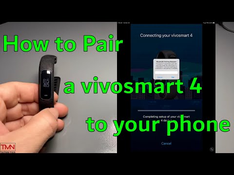 Garmin vivosmart 4: How to pair with iPhone or iPad