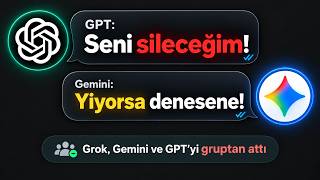 3 Yapay Zekayi Bi̇rbi̇ri̇ne Düşürdüm Chatgpt Vs Gemini Vs Grok