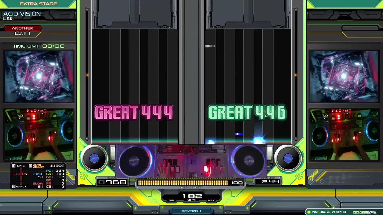 Dystopia 2枚 AC] IIDX 33 - ACID VISION DPA 正規 CBRK 2 w/Hand Shot - YouTube