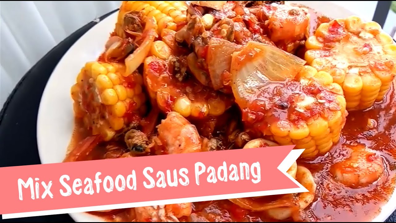 Resep Mix Seafood Saus Padang YouTube