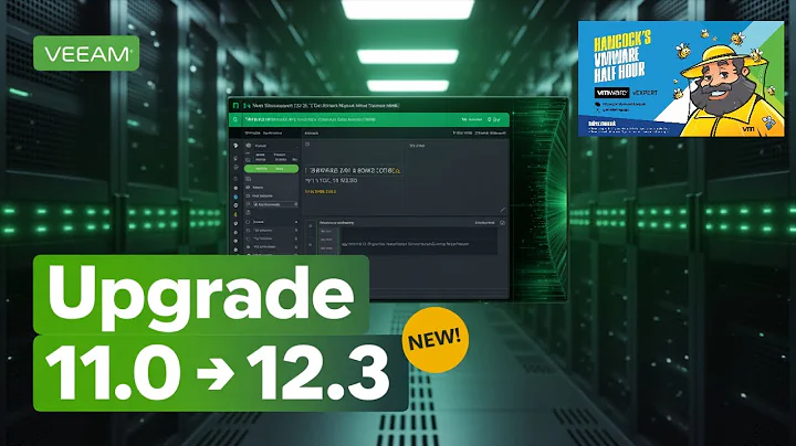 Part 9: HOW TO: Upgrade Veeam Backup and Replication from 11.0 to 12.3