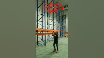 racking system installation cold storage #shorts #shortvideo #racking #coldstorage #refrigeration
