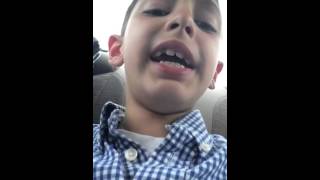 Dani singing snowman part 3