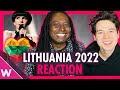 Monika Liu "Sentimentai" Reaction | Lithuania Eurovision 2022