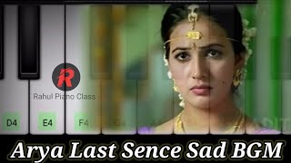Arya Sad BGM Mobile Piano Tutorial 💔