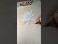 A fleeting flower yet it waited throughout the entire day#Traditional Chinese painting#The