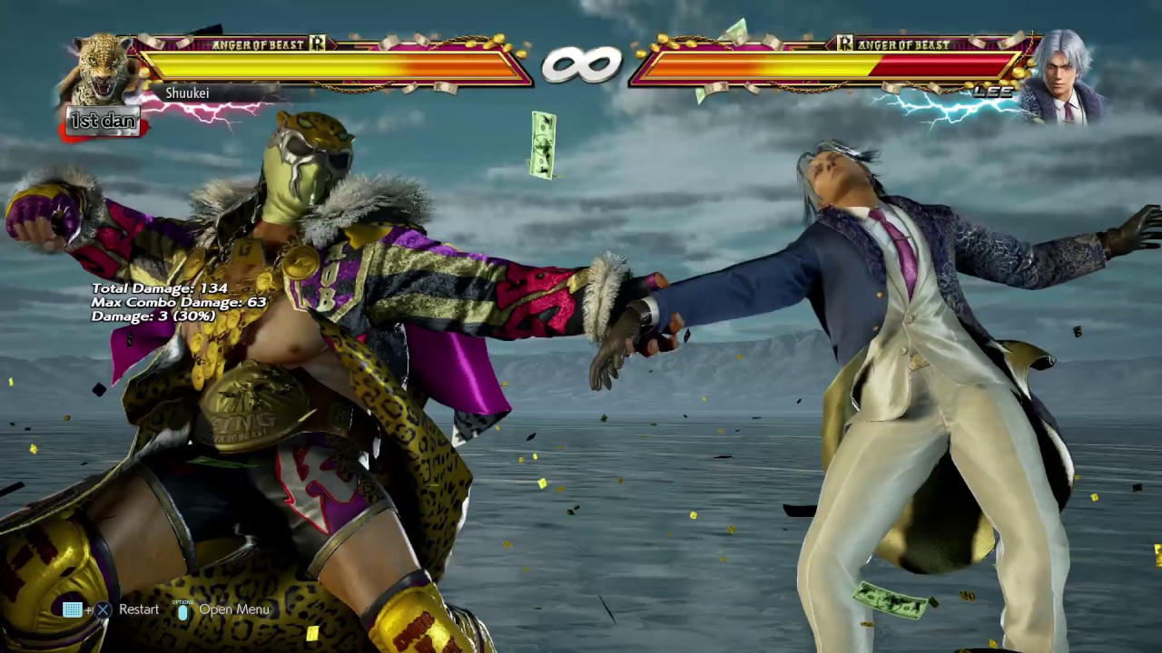 Tekken 7 [PS4] King Rage Art Combo YouTube