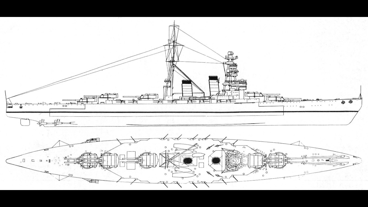 IJN Amagi (1920) - Battlecruiser Wrecked by Earthquake