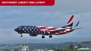 Southwest LIBERTY ONE Livery visits Hilo! Planespotting at Hilo International Airport #17