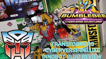 TRANSFORMERS BUMBLEBEE CYBERVERSE ADVENTURES DELUXE SLUG REVIEW