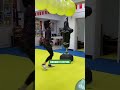 #2026 brave girl pops balloons #fitness #balloon
