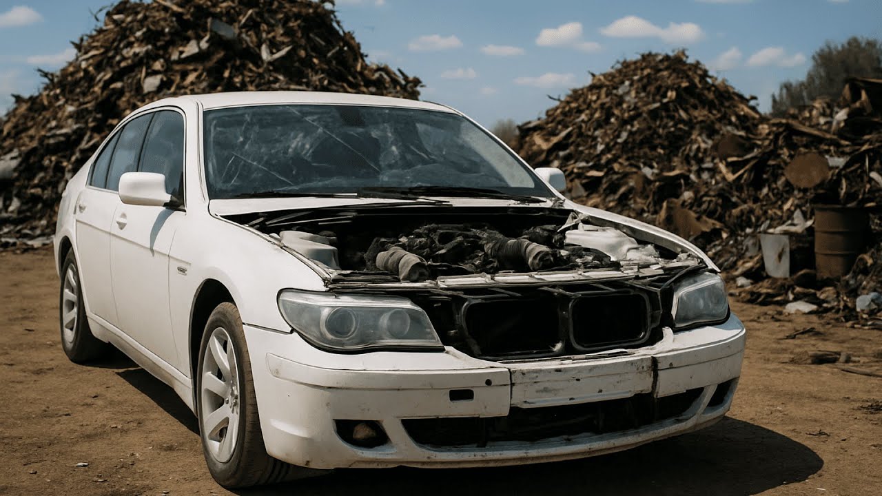 OLD BMW E65 Restoration: Complete Rebuild & Transformation! (Full Repair Process)