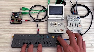 STEPPER(for Gameboy Advance) and OP-Z 240310