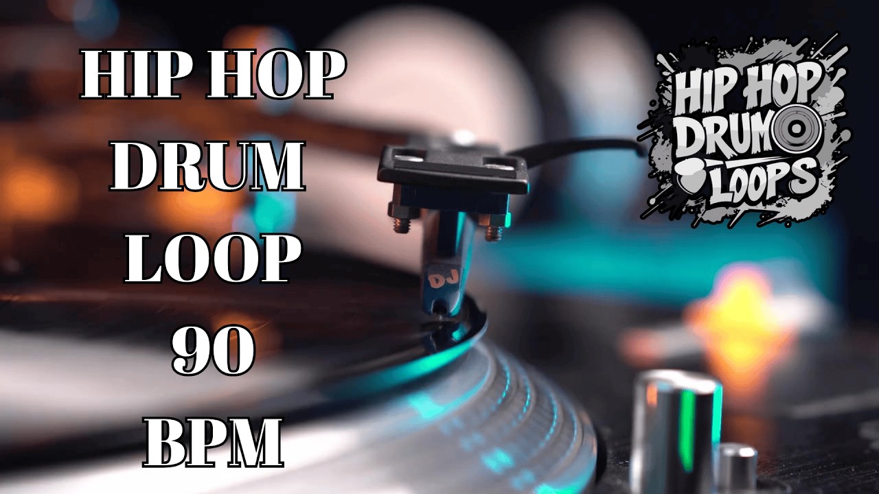 90 BPM Hip Hop Drum Loop | Hard Hitting East Coast