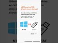NTFS or exFAT? The Best Format for Your USB Drive 🤔 #comparison #best #format