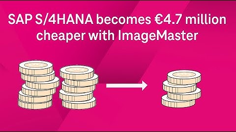 Save €4.7M in SAP S/4HANA with ImageMaster Archiving | T-Systemss