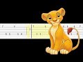 The Lion King - Can You Feel The Love Tonight (Easy Ukulele Tabs Tutorial)