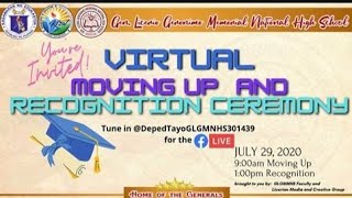 Information VIRTUAL MOVING UP AND RECOGNITION CEREMONY Update
