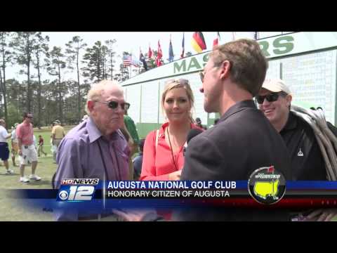 Only on 12: 61 year Masters patron becomes honorary citizen of Augusta