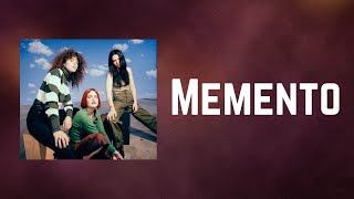 MUNA - Memento (Lyrics)