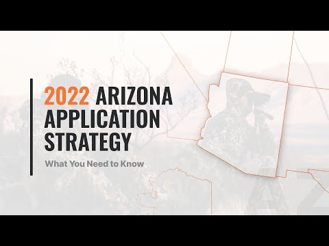 WHAT YOU NEED TO KNOW - 2022 Arizona Application Strategy