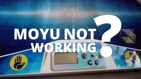 MOYU TIMER NOT RESPONDING WELL, LET