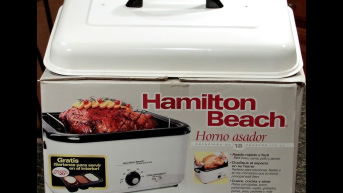 Hamilton Beach 32235 Red Electric 22 Quart Roaster Oven electric roaster  oven, electric roaster, turkey roaster, chicken roaster 