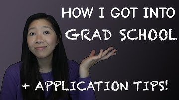 How I Got Into Grad School (for Electrical Engineering) | Application Advice