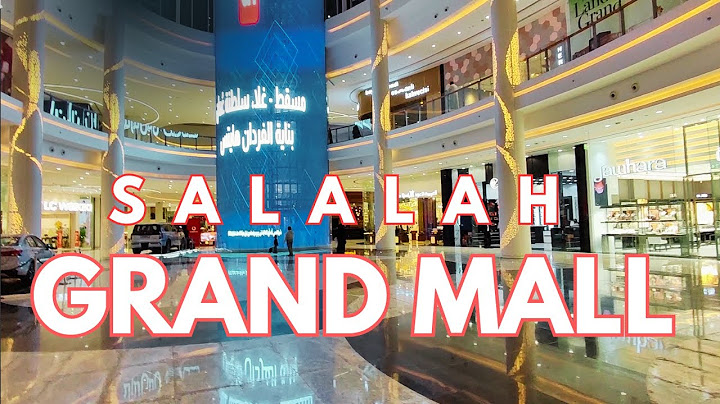 Walk around Salalah Grandmall - Oman