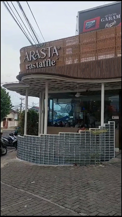 Referensi Cafe Purwokerto || Kopi Arasta Rastaffle 2023