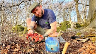 Crayfish Catch & Cook in the Woods