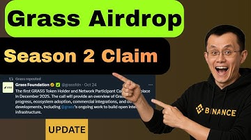 GRASS AIRDROP 🆕 SEASON 2 CLAIM🔥 NEW UPDATE