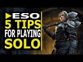 5 Crucial Tips for Soloing in the Elder Scrolls Online in 2021