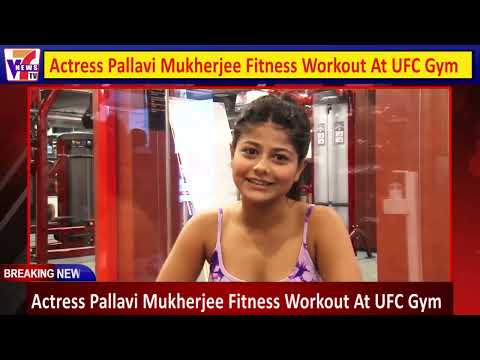 Actress Pallavi Mukherjee Fitness Workout At UFC Gym