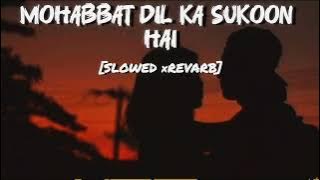Mohabbat Dil ka sukoon hai Aitbaar ||  Kumar  sanu _ alka _yagnik __ udit_ narayan [slowed ×reverb]