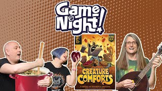 Creature Comforts  GameNight! Se10 Ep10  How to Play and Playthrough