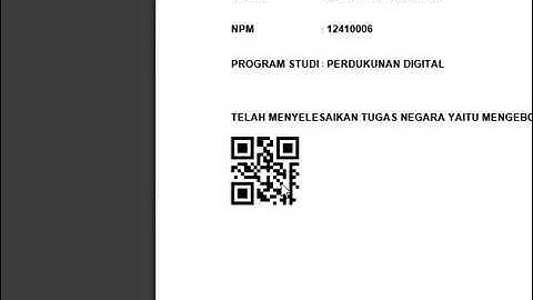 VALIDASI SERTIFIKAT DENGAN QR CODE MENGGUNAKAN PHP DAN MYSQL
