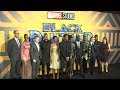 Black Panther European Premiere Red Carpet - Chadwick Boseman, Michael B. Jordan, Letitia Wright