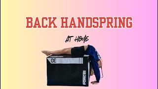 Back Handspring Tips & Drills + Funny Bloopers! | Learn flipping with Saoirse