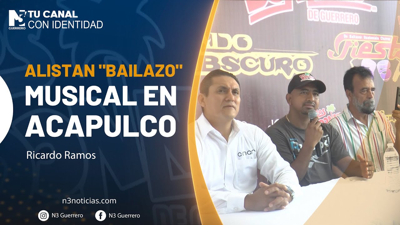 Alistan Bailazo musical en Acapulco - YouTube
