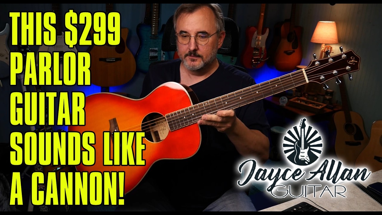 This $299 Parlor Guitar Sounds Like A Cannon!