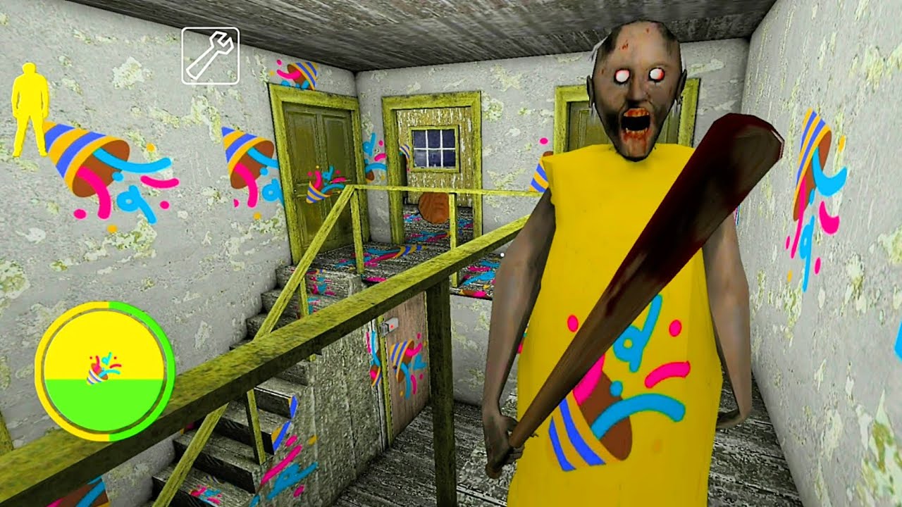 Granny Game Horror Escape Gameplay | Granny Birthday House Ep3 - YouTube